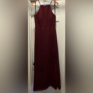 Hayley Paige RN93863 in Burgundy Size 6